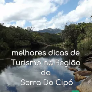 Imagem de capa para o Ebook Guia rápido e prático de turismo na região da Serra do Cipó