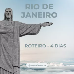 Imagem de capa para o Ebook ROTEIRO RIO DE JANEIRO - 4 DIAS