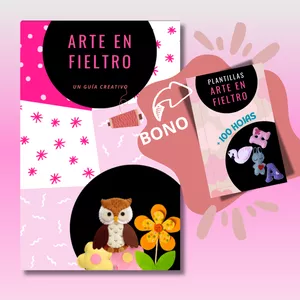 Imagen de portada para Ebook Arte en Fieltro: un guía creativo