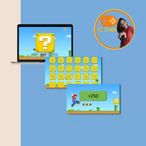 Imagem principal do produto Jogo educacional quiz - temática Mario Mystery box