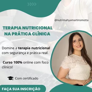 Imagem de capa para o Curso online Terapia Nutricional na Prática Clínica 
