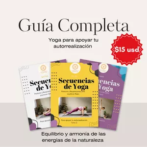 Imagen de portada para Ebook Tripack de Secuencias de Yoga para equilibrar Gunas