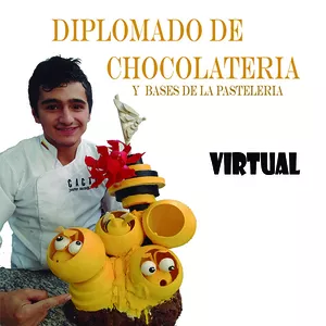 Imagen de portada para Curso online DIPLOMADO DE CHOCOLATE Y PASTELERIA CON CHOCOLATE 
