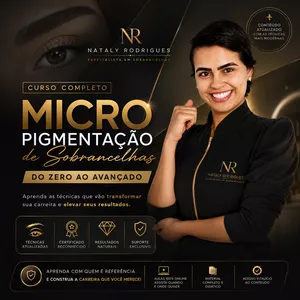 Imagem do curso Micro Pigmentação de Sobrancelhas