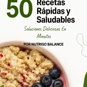 Imagen de portada para Ebook 50 Recetas Rápidas y Saludables + BONUS EXCLUSIVO "7 DÍAS DE COMIDAS SALUDABLES"