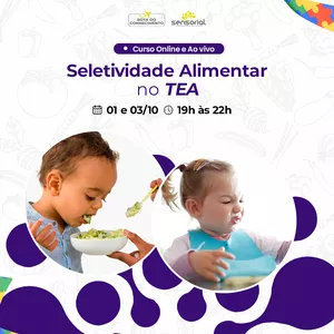 Imagem de capa para o Curso online Seletividade Alimentar no TEA 