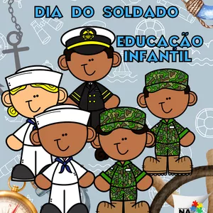 Imagem de capa para o Curso online Dia do Soldado - Educação Infantil