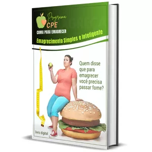Imagem de capa para o Ebook  Emagreça Emagrecer Emagrecimento - "PROGRAMA CPE - Coma Para Emagrecer"