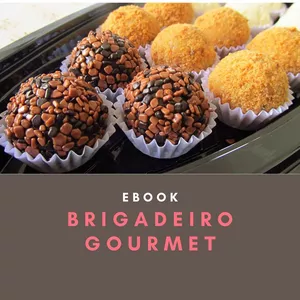 Imagem de capa para o Ebook BRIGADEIRO GOURMET