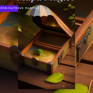 Imagem de capa para o Ebook  O Mistério do Mapa Mágico