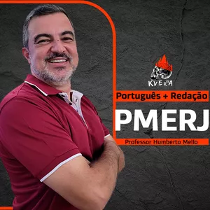Imagem de capa para o Curso online Português + Redação - PMERJ