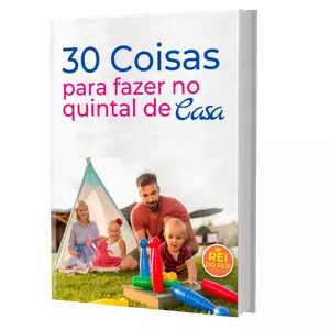Imagem de capa para o Ebook 30 Coisas para fazer no quintal de casa