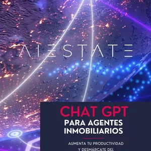 Imagen de portada para Ebook GUIA CHAT GPT PARA INMOBILIARIOS 