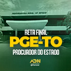 Imagem de capa para o Curso online Reta Final - PGE/TO - Procurador