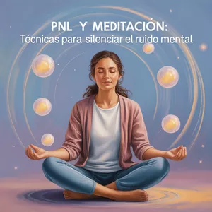 Imagen de portada para Ebook PNL y Meditación: Técnicas para Silenciar el Ruido Mental