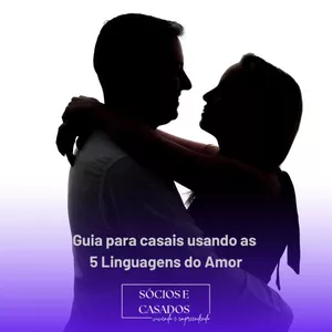 Imagem de capa para o Ebook Guia para casais usando as 5 linguagens do amor