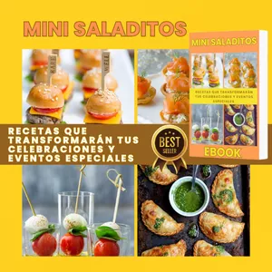 Imagen de portada para Curso online Mini Saladitos. Recetas que Transformarán tus Celebraciones y Eventos Especiales".