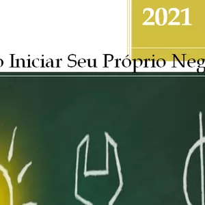 Imagem de capa para o Ebook COMO INICIAR SEU PRÓPRIO NEGÓCIO