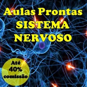 Imagem de capa para o Ebook Aulas Prontas - Sistema Nervoso