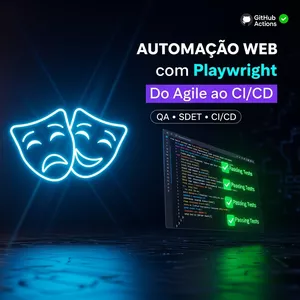 Imagem de Formação em Automação Web com Playwright — Do Agile ao CI/CD criado por Everton Ulisses na hotmart
