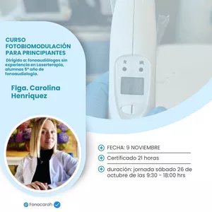 Imagen de portada para Curso online Fotobiomodulación para principiantes