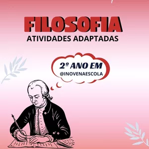 Imagem de capa para o Ebook Filosofia 2º ano EM Atividades Adaptadas