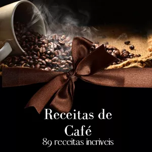 Imagem de capa para o Ebook Receitas de Café 