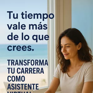 Imagen de portada para Ebook Transforma tu Carrera como Asistente Virtual De Cero a Profesional