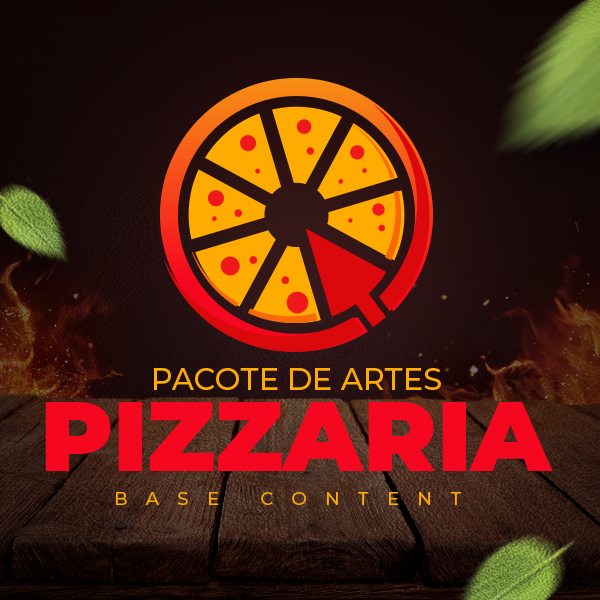 Imagem de Pacote de Artes e Vídeos para Pizzarias | Base Content criado por Base Content na hotmart