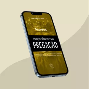 Imagem de capa para o Ebook Esboços Bíblicos Para Pregação e Sermões - Mateus