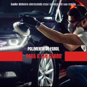 Imagem de capa para o Ebook Polimento de farol rápido e fácil 