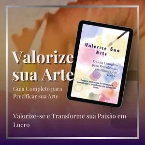 Imagem de capa para o Ebook Valorize sua Arte