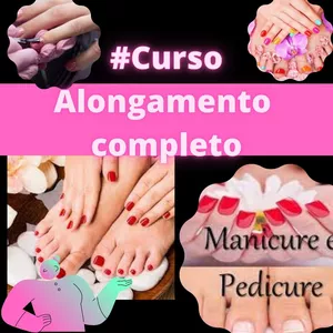 Imagem de capa para o Ebook ( Curso Alongamentos Fibras e stiletto) '' Unhas De Sucesso Renovado '' 
