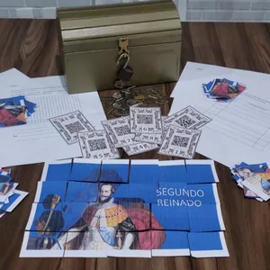 Imagem de capa para o Ebook Segundo Reinado - Caça ao tesouro