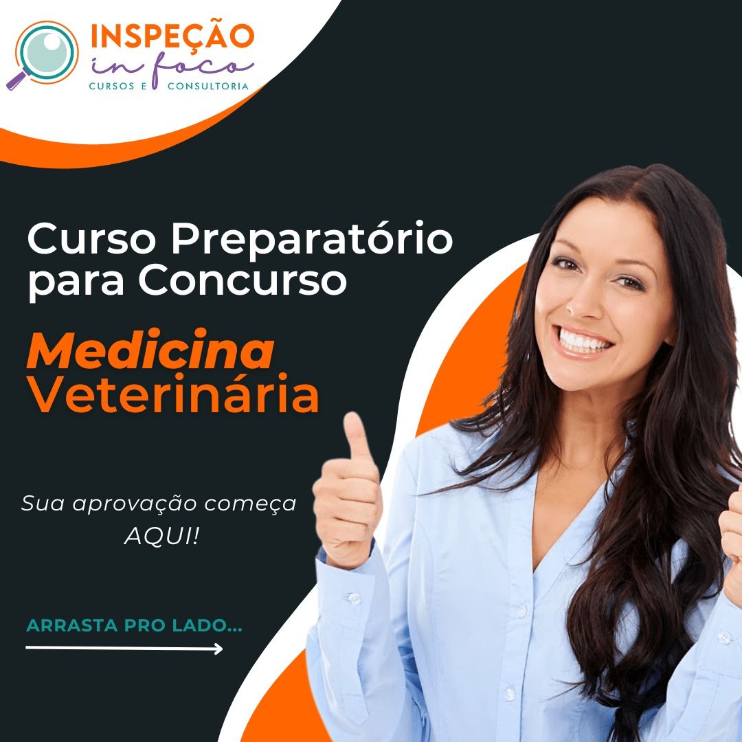 Imagem de Curso Preparatório para Concursos - Médico Veterinário  criado por Inspeção in Foco na hotmart