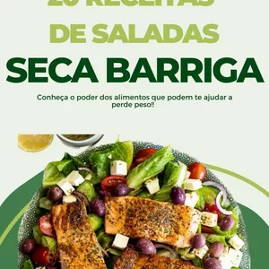 Imagem de capa para o Ebook 20 Receitas de salada seca barriga