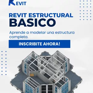 Imagen de portada para Curso online Curso de Revit Estructural - Basico