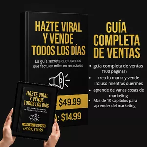 Imagen de portada para Ebook Hazte viral y vente todos los días