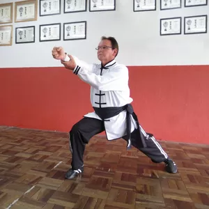 Imagem de capa para o Curso online Kung Fu e Defesa Pessoal | 1º Kati - Lien Bu Chan- "Treinar o Passo".