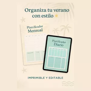 Imagen de portada para Ebook Organiza tu verano con claridad, productividad y estilo 🌴✨