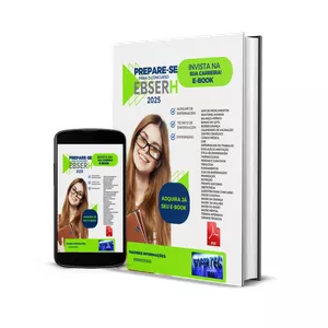 Imagem de capa para o Ebook Prepare-se para concurso EBSERK 2025