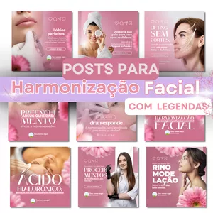 Imagem do curso Pack Canva Harmonização Facial