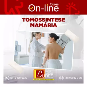 Imagem principal do produto CURSO ONLINE de TOMOSSÍNTESE MAMÁRIA