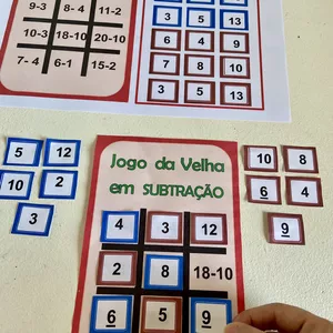 Imagem de capa para o Ebook Jogo da Velha em Subtração 