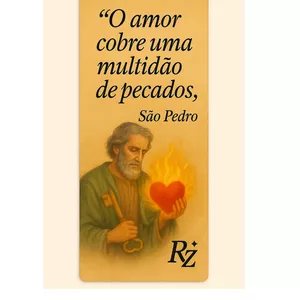 Imagem de capa para o Ebook Marcador de Página – São Pedro e o Amor que Liberta (Coleção Espiritualidade)