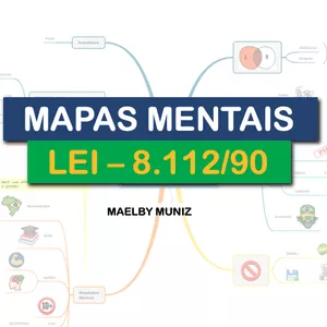 Imagem de capa para o Curso online Mapas Mentais - Lei 8.112/90