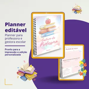Imagem de capa para o Curso online Planner Digital para Professores de Educação Infantil