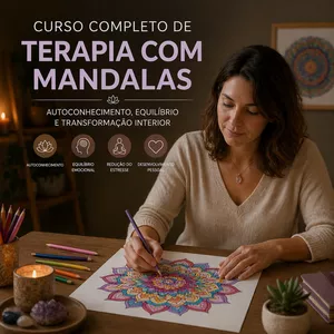 Imagem do curso Curso De Terapia Com Mandalas