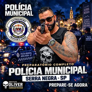 Imagem do curso 👮‍♂️ Preparatório Completo  GUARDA MUNICIPAL de Serra Negra - SP👮‍♂️ GCM - Instituto Óliver