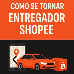 Imagem de capa para o Ebook Guia Completo: Como se Cadastrar como Entregador&nbsp;Shopee